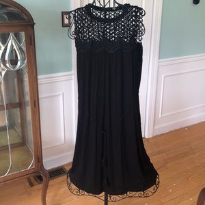 Elie Tahari black sleeveless dress